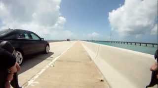 Tour de Conch 2 7 Mile Bridge  Florida Keys Overseas Heritage Trail Bike Ride [upl. by Esele133]