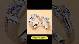 Custom Diamond Promise Rings Sets for Couples [upl. by Hsur723]