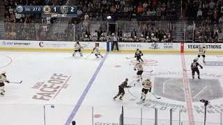 Вегас  Бостон  Bruins vs Golden Knights Oct 15 2017 [upl. by Anial660]