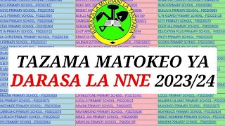 NECTA Matokeo ya DARASA LA NNE 202324 SFNA Results jinsi ya kutazama [upl. by Anhaj]