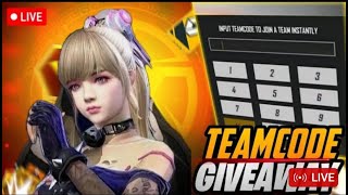 FREE FIRE LIVE GUILD TEST FF LIVE GIVEAWAY CUSTOM ROOM REDEEM CODE Giveaway freefire [upl. by Michaelina]