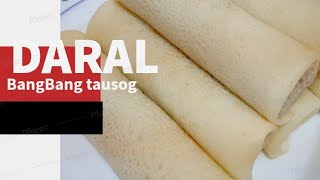 How to make DARAL bangbang Tausog [upl. by Scoles127]