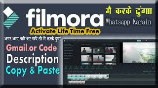 Filmora 9 free download Wondershare Filmora 9Activation Code Here How ti Activate Filmora 9 Filmor [upl. by Jewell]