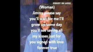 Conway TwittyDont Cry Joni With lyrics [upl. by Adranoel]