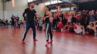 Panagiotis amp Myrto  ON2 Workshop Intermediate  Amsterdam International Salsa Festival 2019 [upl. by Meagher900]