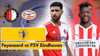 Feyenoord 01 PSV Eindhoven  Johan Cruijff Schaal LIVE [upl. by Cud17]