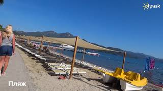 Fortezza beach resort 5 Турция Мармарис ✈ обзор отзывы [upl. by Corby]