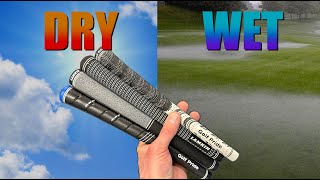 The Grips I Will NEVER Use WET vs Dry Grip Test [upl. by Donna924]