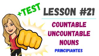 Sustantivos 👉CONTABLES e INCONTABLES👈en ingles DIFERENCIALOS  COUNTABLE amp UNCOUNTABLE nouns 🍀 [upl. by Airamesor289]