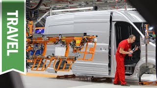 Factory Tour Volkswagens new Crafter plant in Września  Poland [upl. by Maggio]