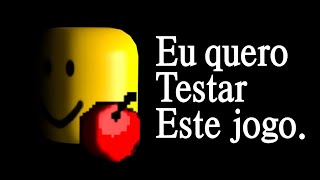 eu quero testar o jogo I Wanna Test The Game roblox [upl. by Annaohj]