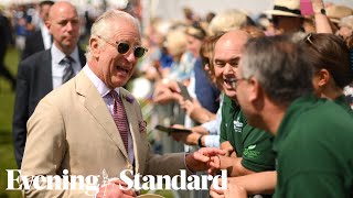 King and Queen visit Sandringham Flower Show [upl. by Sells99]