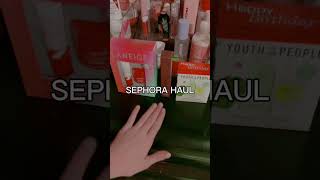 SEPHORA HAUL preppyyyskincareskincareproductspreppyproductsmakeuppreppyhaul [upl. by Aihsined]