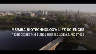 MSMBA Biotechnology Life Sciences Joint Degree [upl. by Eolcin9]