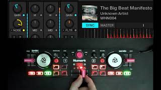 Numark DJ2GO2 Touch Smart Fader Traktor Mappings [upl. by Halfon]