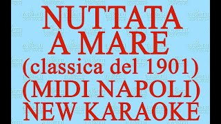 Nuttata a mare  Midi Napoli  New Karaoke  Antologia della canzone napoletana [upl. by Enrico36]