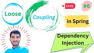 What is Loosely Coupling in Spring How to Achieve Loose Coupling with Spring  Dependency Injection [upl. by Kerr]