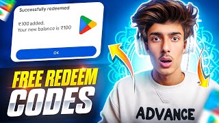 Top 3 Tricks 🤯 Free Redeem Code app  Redeem Code kaise len  2024  Free ma Redeem Code kaise paye [upl. by Eiramlirpa258]