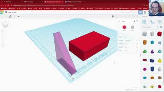 VIDEOTUTORIAL dellesercizio di pag 81 n 36 con TINKERCAD [upl. by Packston]