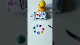 Satisfying color mixing 🔴🟡🔵🟣🟢💝⚫⚪sort video colorfulmixing [upl. by Suoirrad]