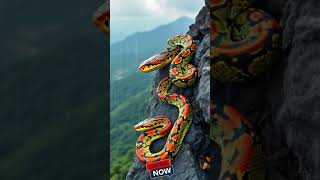 Giant snakes on the top of the Mountain sorts kingsnake cat dinosaurs kingtower Giantsnakes [upl. by Shafer]