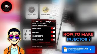 How To Make Free Fire Injector 📲 Injector Kaise Banaye  Hack Kaise Kare ✅ Free Fire Injector Hack [upl. by Heyman]