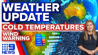 Australian Weather Forecast Rain and Temperature Outlook  June 28  9 News Australia [upl. by Annahtur274]