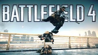 Battlefield 4  Random Moments 7 Jet Impact End of Game Fail [upl. by Phelgen]