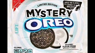 Mystery Oreoswe try them amp guess the flavor [upl. by Farlee320]