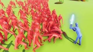 1 JEDI VS 1000 PEASANTS TABS  Totally Accurate Battle Simulator [upl. by Forlini492]