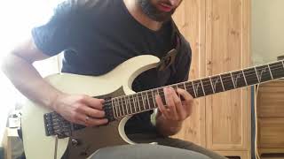 Joe Satriani  If I Could Fly cover by Paweł Kurowski with impro solos [upl. by Ettelloc]