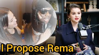 Selena Gomez Shares How She Fall in Love With Rema [upl. by Secundas933]