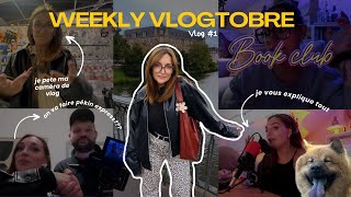 Je vous explique tout reco bouquins et candidature pour Pékin Express  Weekly Vlogtobre 1 [upl. by Nwahsyar]