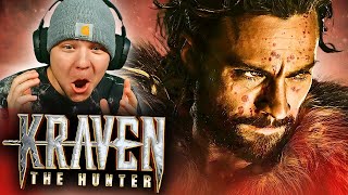 KRAVEN THE HUNTER TRAILER REACTION  Sony  Marvel  SpiderMan [upl. by Casper]