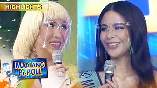 quotMananalo kaquot Vice Ganda tells Miss World PH 2021 Tracy  Its Showtime Madlang PiPOLL [upl. by Janessa]