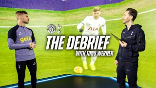 TIMO WERNER TALKS DEBUT ANGE AND HIS WHIRLWIND FIRST WEEK AT TOTTENHAM HOTSPUR  THE DEBRIEF [upl. by Karie]