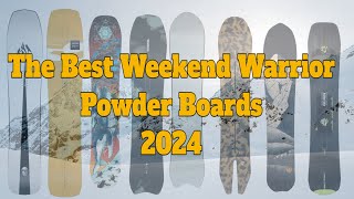 The Top 5 Powder Snowboards of 20232024 [upl. by Hepzi]