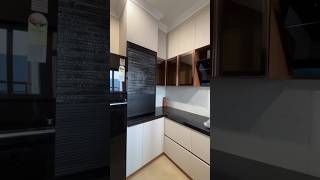 ✨ Sleek amp Stylish Modular Kitchen Tour 🏡🍽️  Compact amp Functional Design 🌟 [upl. by Wynny300]