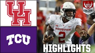 Houston Cougars vs TCU Horned Frogs  Full Game Highlights  ESPN College Football [upl. by Orfurd]