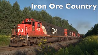 SD402 Stronghold EMD Locomotives in Minnesotas Iron Ore Country FULL VIDEO 2018 [upl. by Midis267]