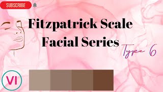 Fitzpatrick Scale Series Type 6Facial Demo [upl. by Hooper714]