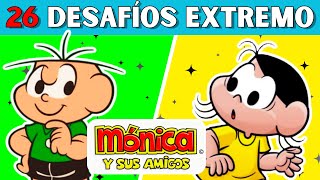 ✅ 25 desafíos con MÓNICA Y SUS AMIGOS  DESAFIOS EXTREMOS  TRIVIA ✅ [upl. by Weissmann315]