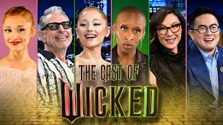 Ariana Grande Cynthia Erivo Jeff Goldblum Bowen Yang amp Michelle Yeoh Talk the Magic of Wicked [upl. by Iow]