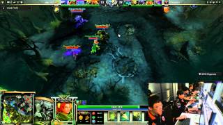 Dota 2  TI3  kyxy Denying aegis Orange CAM NaVi vs Orange [upl. by Pruter]