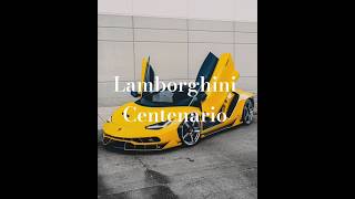 Lamborghini Centenario 💛 [upl. by Airym]