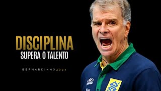 TRANSFORME HOJE SEU 2024  DISCIPLINA SUPERA O TALENTO  Bernardinho  MOTIVACIONAL [upl. by Lorac298]