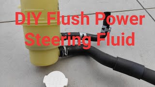 DIY Perodua Alza Flush Power Steering Fluid [upl. by Sackville]