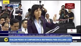 Giulliana Loza La tesis fiscal no “dice si yo sería autora o instigadora” [upl. by Niveek]