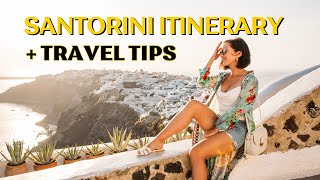 Ultimate 3 Days in Santorini Itinerary  Santorini Travel Tips 2024 [upl. by Celka]