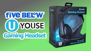 5 Gaming Headset from Five Below  Gaming Headset Review  Budget Buys Ep 20 [upl. by Zenas]